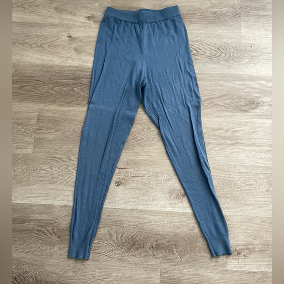 Meo Meli Womens Set Size One Size Blue Top and Leggings Two Piece Set - Picture 5 of 12